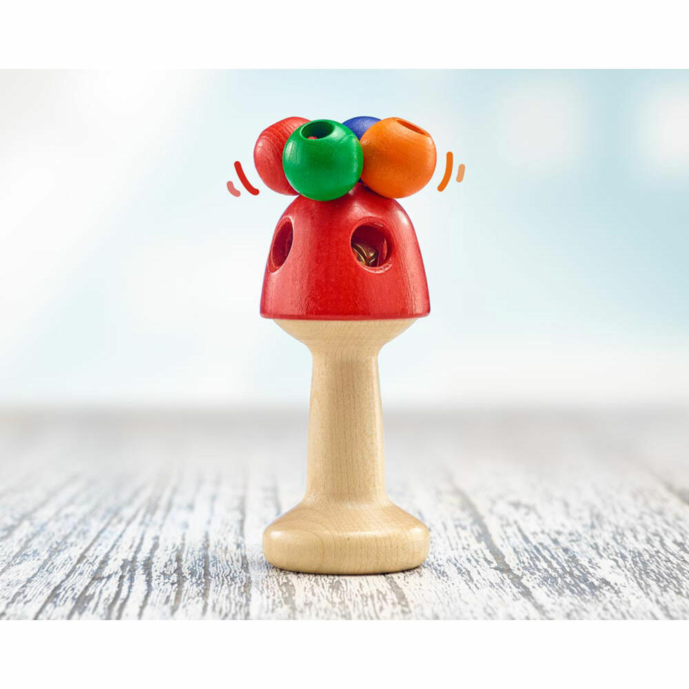 Selecta Spielzeug Girali Gripping Toy, Gripping Toy, Baby Game, Baby Toy, Wood, 10 cm, 61027