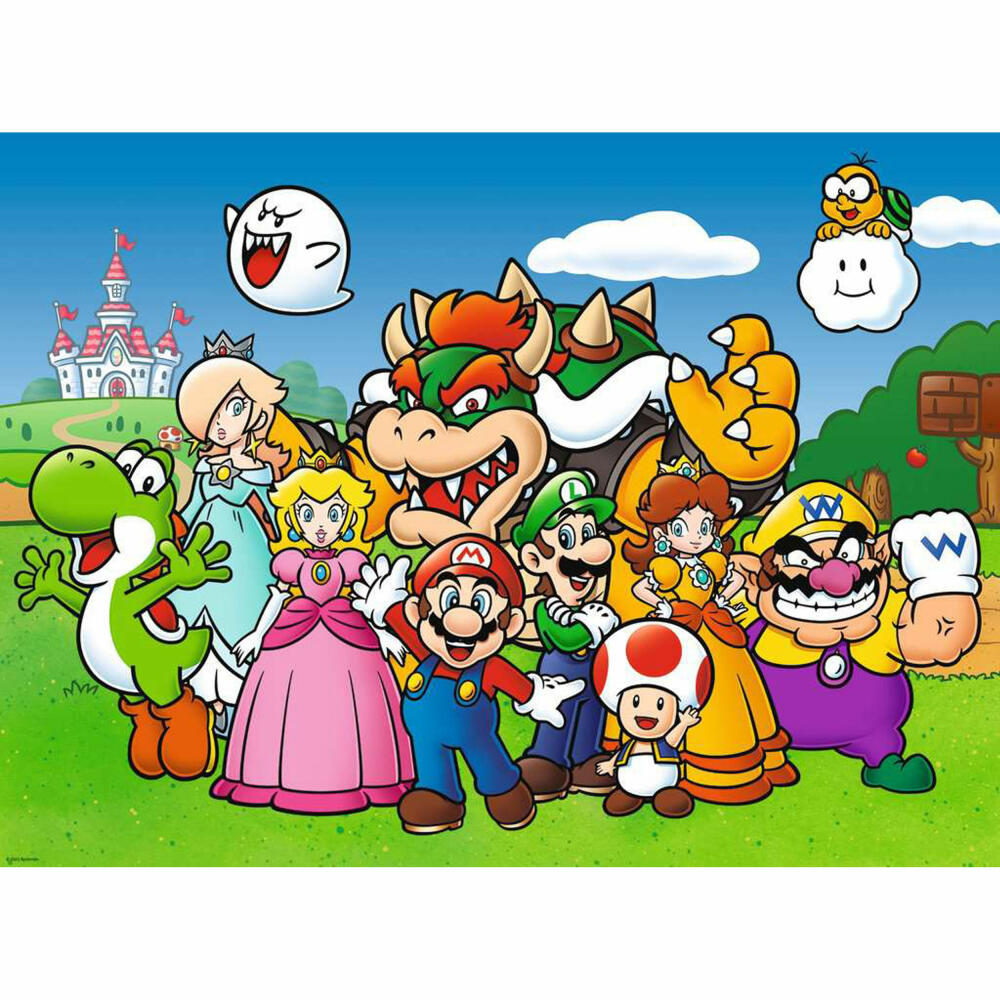 Ravensburger children's puzzle Super Mario Fun, puzzle with XXL pieces, 100 XXL pieces, 12992