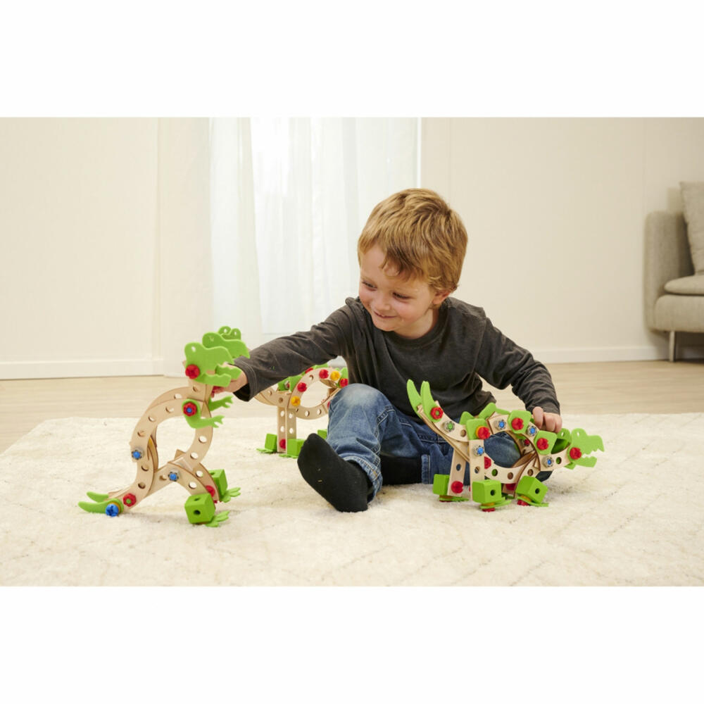 Eichhorn Constructor Dinosaur, 100 pcs., construction set, dino models, T-Rex, construction kit, 100039201