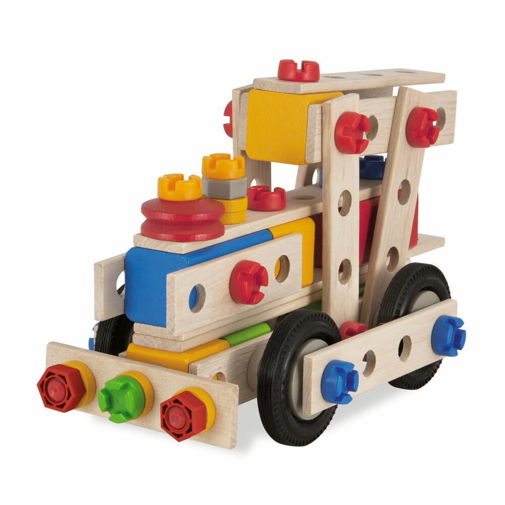 Eichhorn Constructor Crane Set, 170 pcs., Construction Kit, Building Set, Construction Kit, Airplane, Children's Toy, Wood, 100039097
