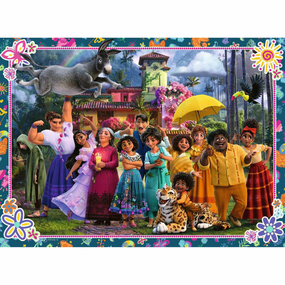 Ravensburger Kinderpuzzle Die Familie Madrigal, Puzzle mit XXL-Teilen, 100 XXL Teile, 13342
