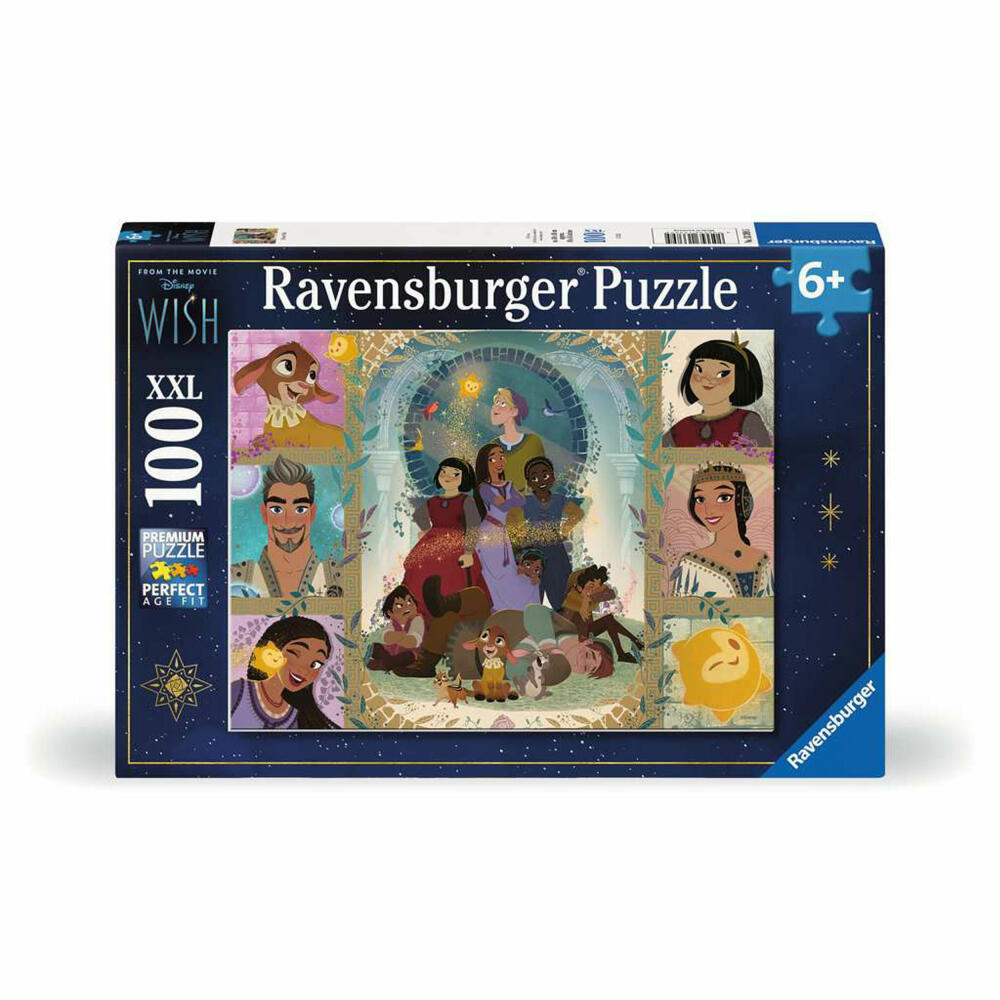 Ravensburger Kinderpuzzle Disney Wish, Puzzle mit XXL-Teilen, 100 XXL Teile, 13389