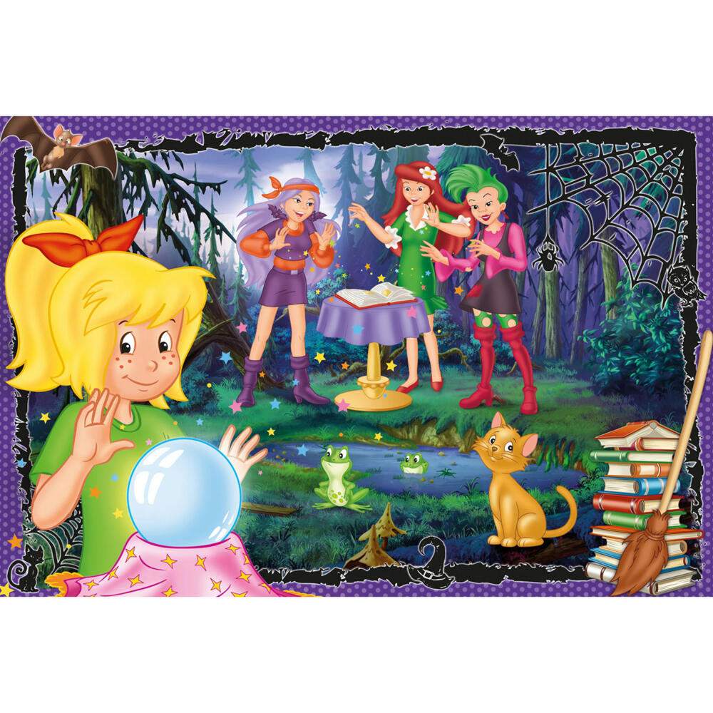 Schmidt Spiele Bibi Blocksberg Voll verhext, Kinderpuzzle, Kinder Puzzle, Kinderpuzzles, 60 Teile, 56398