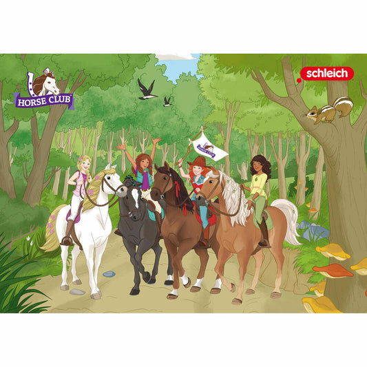 Schmidt Spiele Schleich Pferdepaare, Bring-mich-mit-Spiel, Kinderspiel, Kartenspiel, Kinder Spiel, Karten, 51449