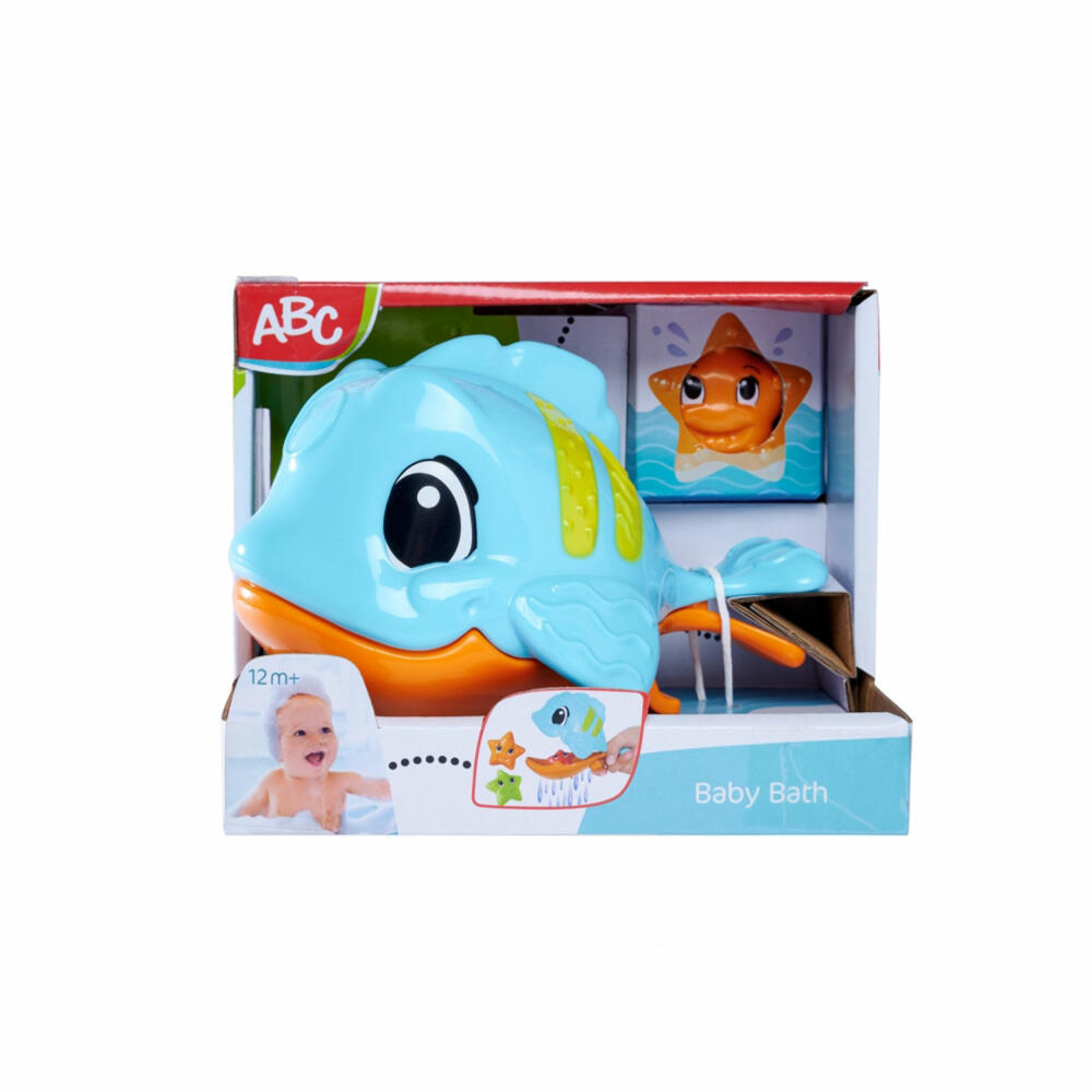 Simba ABC Hungriger Fisch, Wasserspielzeug, Badewannenspielzeug, Badewanne Spielzeug, 104010070