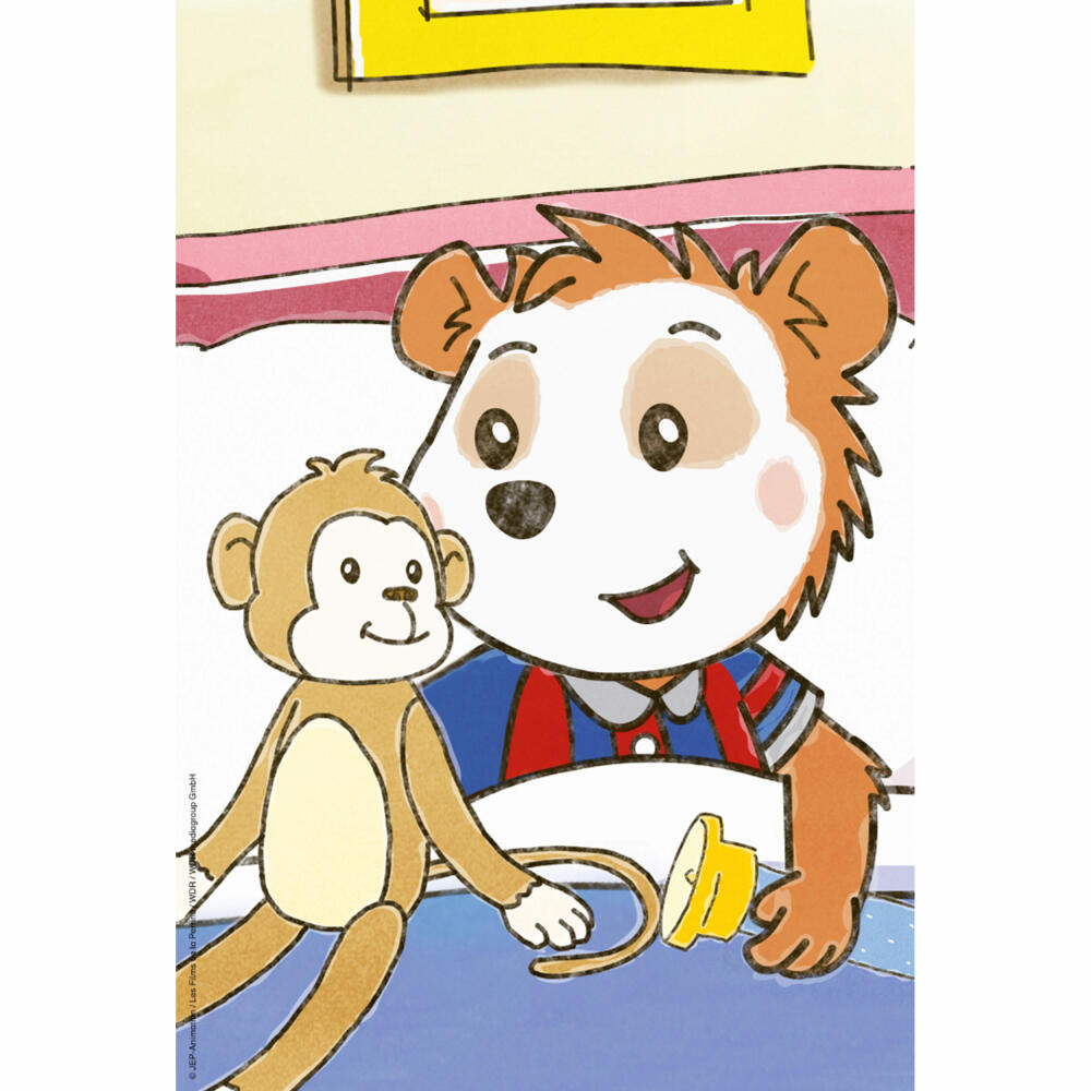 Schmidt Spiele Bobo Dormouse Friends and Family, Children's Puzzle, Children's Puzzle, Children's Puzzles, 3 x 24 Pieces, 56414