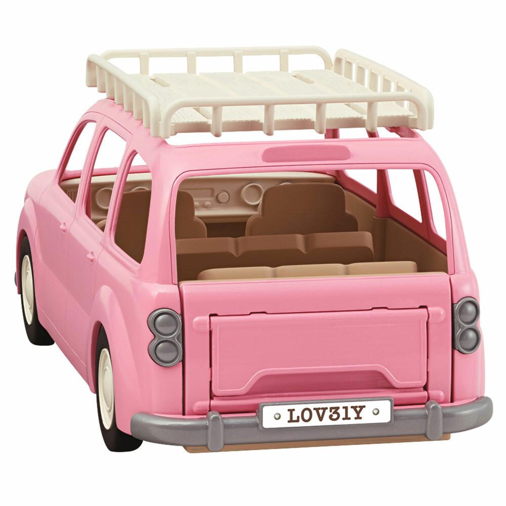 Sylvanian Families Family Car with Picnic Accessories, Family Car, Vehicle, Picnic, 5535