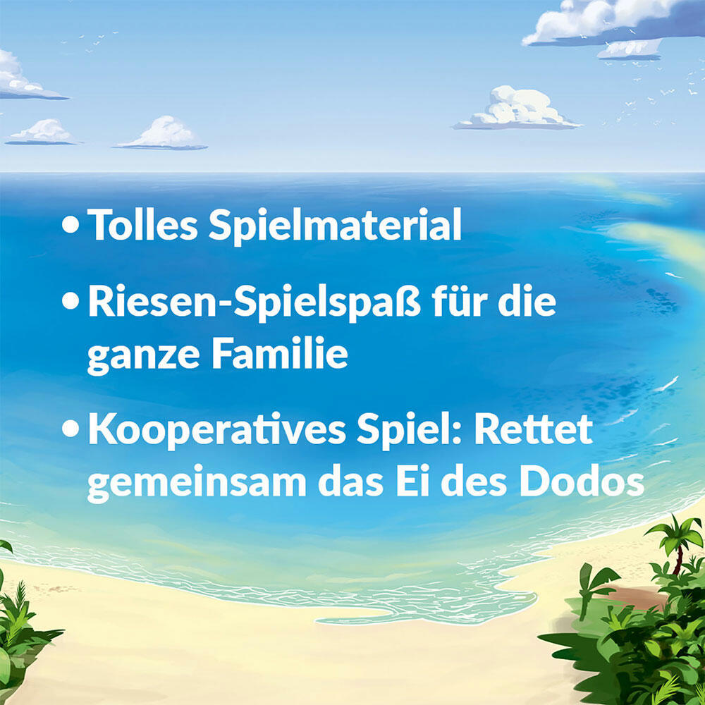 KOSMOS Dodo - Rettet das Ei!, Familienspiel, Spielen, Brettspiel, ab 6 Jahren, 697945