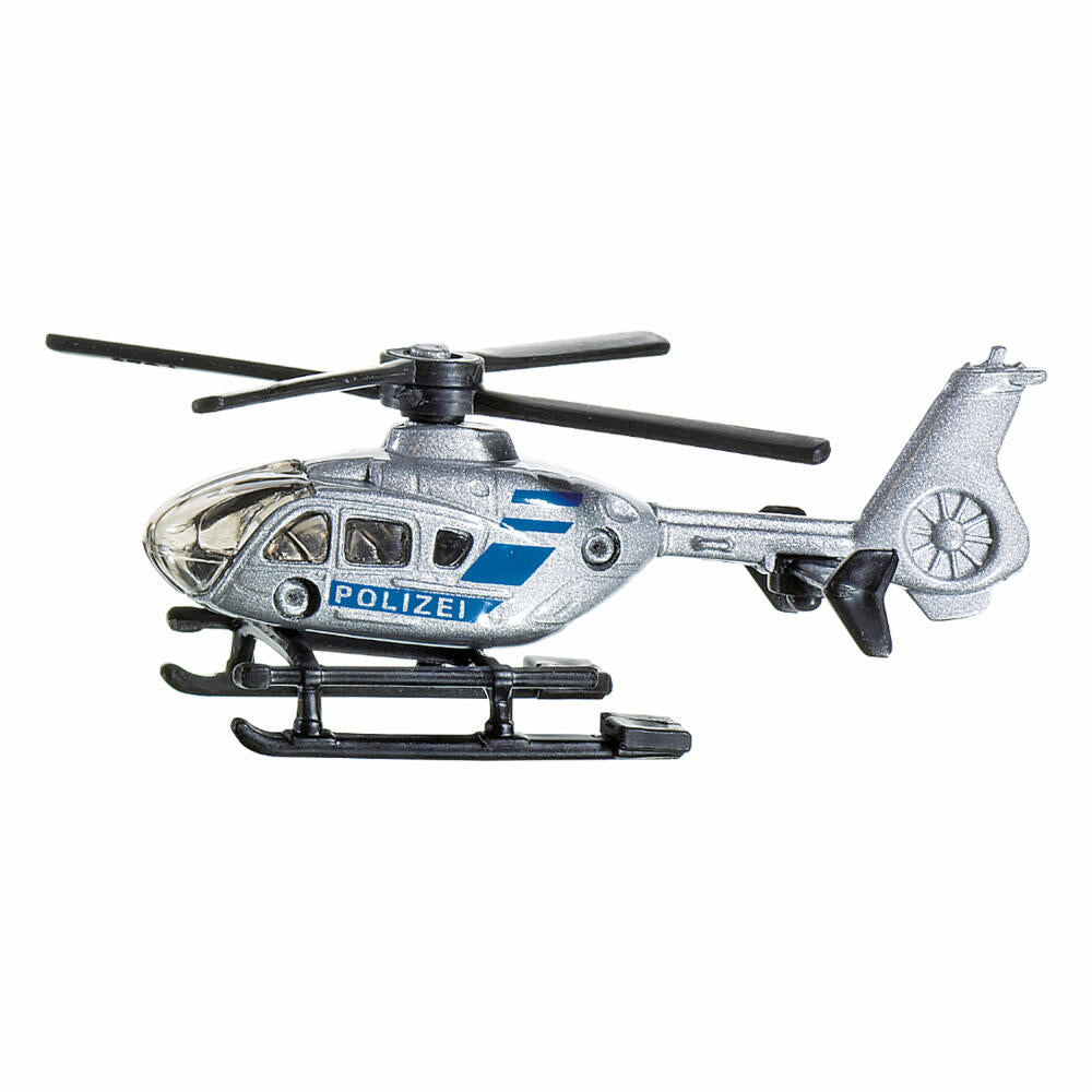 Schmidt Spiele Puzzle Police Station, Children's Puzzle, with Siku Police Helicopter, 60 Pieces, 56351