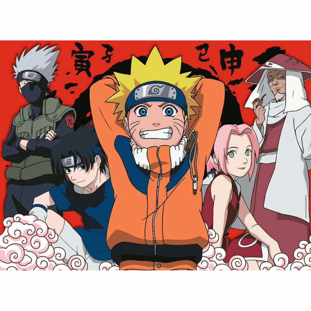 Ravensburger Naruto's Adventure, Puzzle, Children's Puzzle, Laying Game, Children, 300 Pieces XXL, 13363