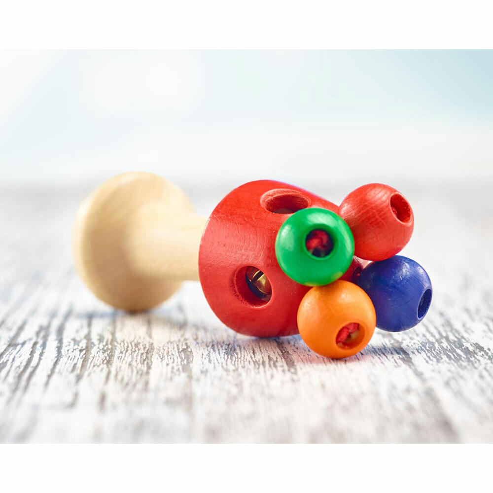 Selecta Spielzeug Girali Gripping Toy, Gripping Toy, Baby Game, Baby Toy, Wood, 10 cm, 61027