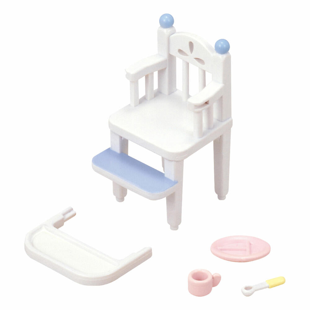 Sylvanian Families Baby High Chair, Baby Chair, Chair, Baby, High Chair, Furniture, Accessories, 5221