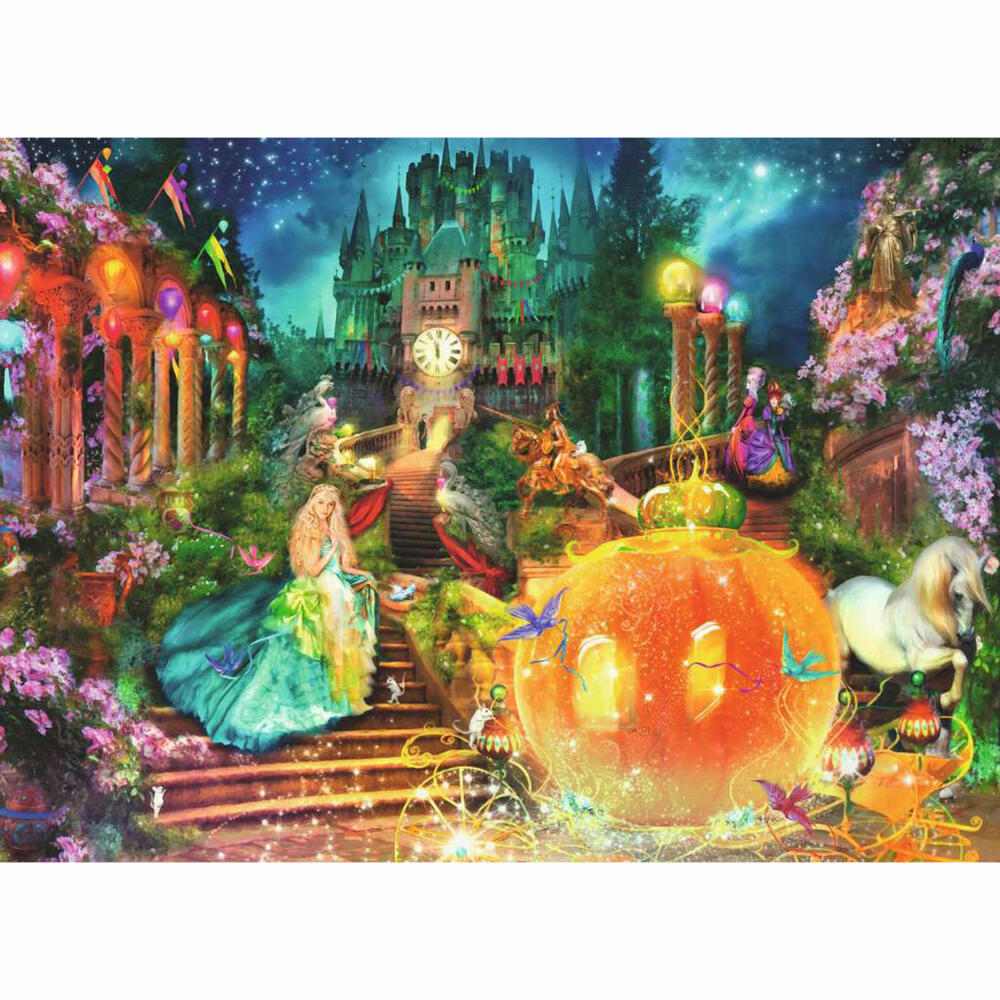 Ravensburger Children's Puzzle Dance at Midnight, Color Star Line, Children's Puzzle, Puzzles, 100 pieces XXL, from 6 years, 13357