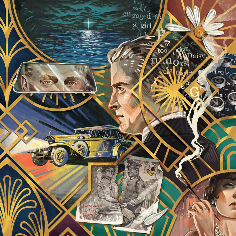 Ravensburger Art&Soul The Great Gatsby, 750 Teile, Erwachsenenpuzzle, Puzzle für Erwachsene, 12000996