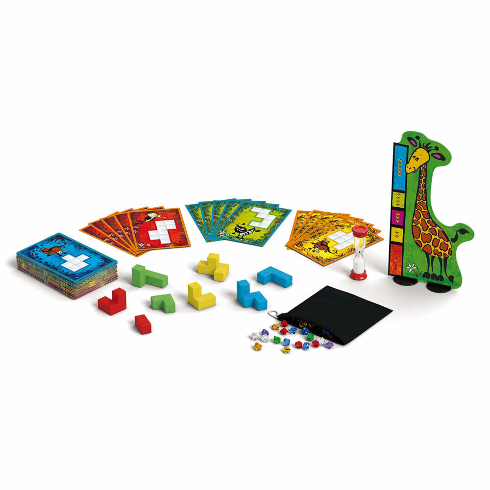 KOSMOS Ubongo - Junior 3-D, puzzle game, logic game for children, ages 5 and up, 697747