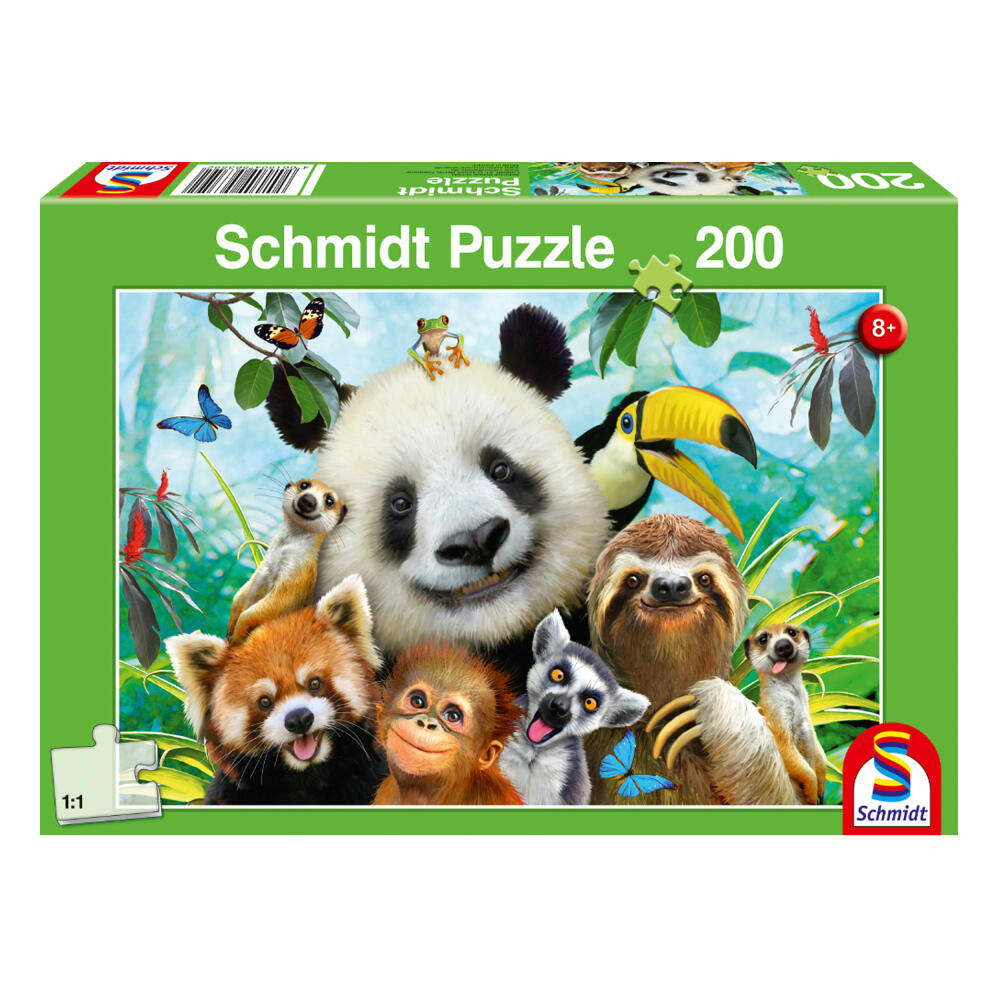 Schmidt Spiele Puzzle Simply Animal, Children's Puzzle, Children's Puzzle, 200 Pieces, 56359