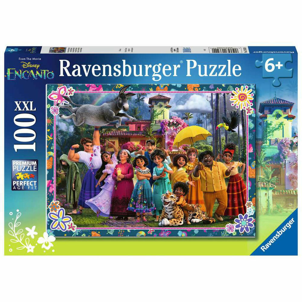Ravensburger Kinderpuzzle Die Familie Madrigal, Puzzle mit XXL-Teilen, 100 XXL Teile, 13342