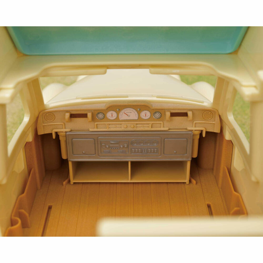Sylvanian Families Wohnmobil, Fahrzeug, Campingwagen, Camping Wagen, Fahrrad, Spielzeug, 5454