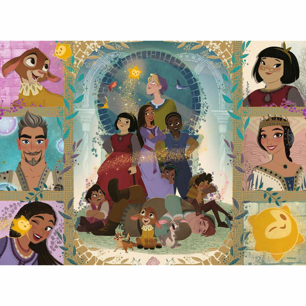 Ravensburger Kinderpuzzle Disney Wish, Puzzle mit XXL-Teilen, 100 XXL Teile, 13389