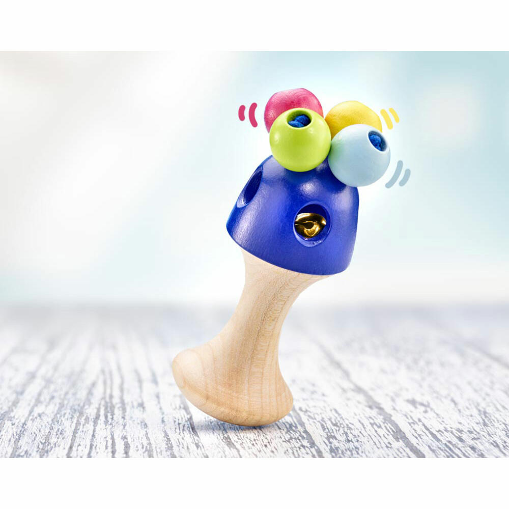 Selecta Spielzeug Girali Colori Gripping Toy, Gripping Toy, Baby Game, Baby Toy, Wood, 10 cm, 61062