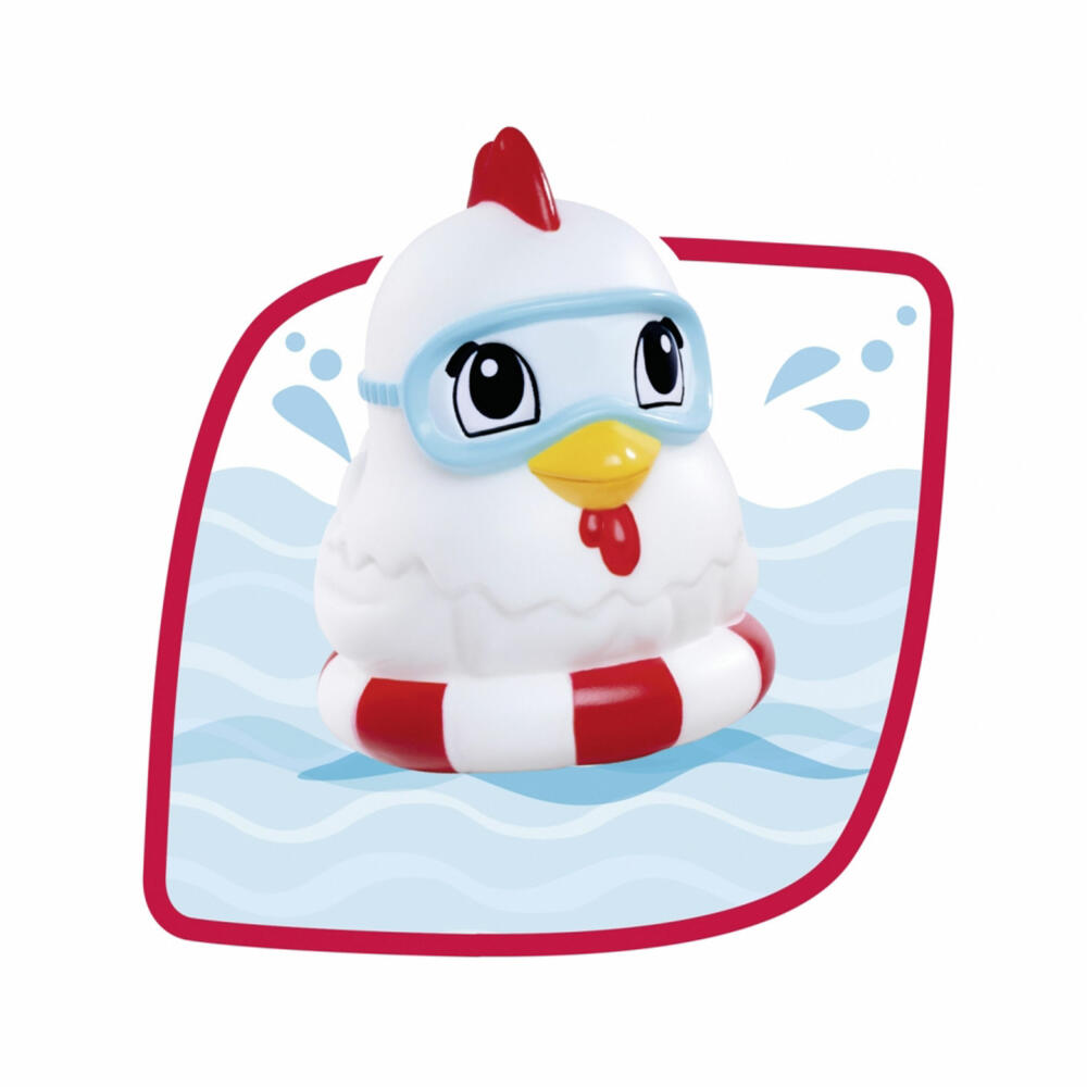 Simba ABC Kleine Tier-Matrosen, Tierfiguren, Spielfiguren, Wasserspielzeug, Spielzeug, 104010092