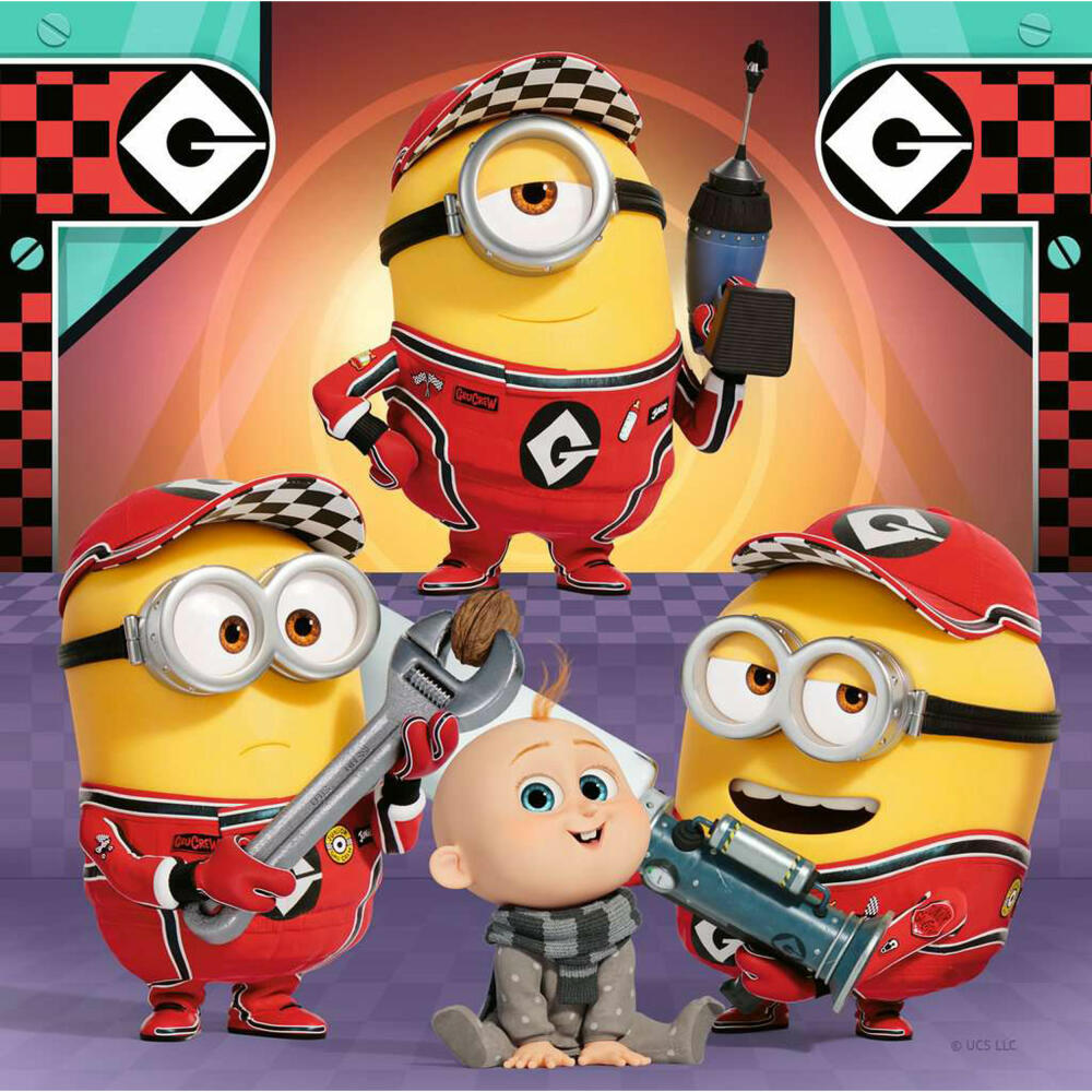 Ravensburger Despicable Me 4, 3 x 49 pieces, children's puzzle, children's puzzle, from 5 years, 12001061