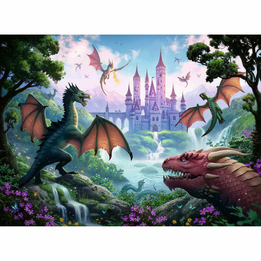 Ravensburger Children's Puzzle Magic Dragon, Children's Puzzle, Puzzles, 300 pieces, from 9 years, 13356