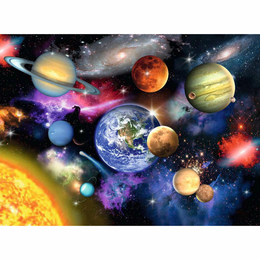 Ravensburger children's puzzle Solar System, puzzle with XXL pieces, 300 XXL pieces, 13226