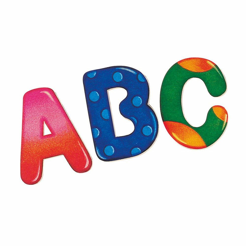 Selecta Toy Alphabet C, Letter, Children's Room Decoration, Wooden Toy, Wood, 8 cm, 60903