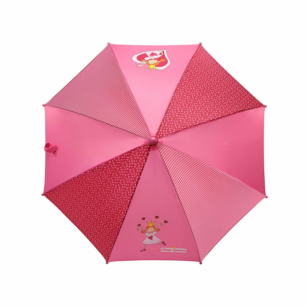 sigikid Regenschirm Prinzessin Pinky Queeny, Kinderschirm, Faltschirm, Regen Schirm, Kinder, Polyester, Pink, Ø 82 cm, 23324