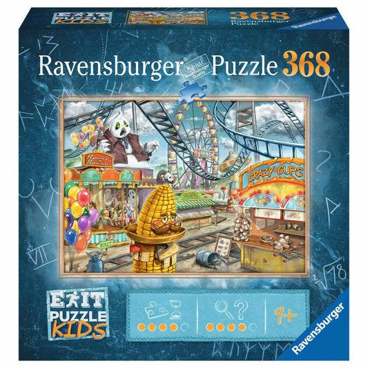 Ravensburger Kinderpuzzle EXIT Kids Im Freizeitpark, Puzzle, 368 Teile, 12926