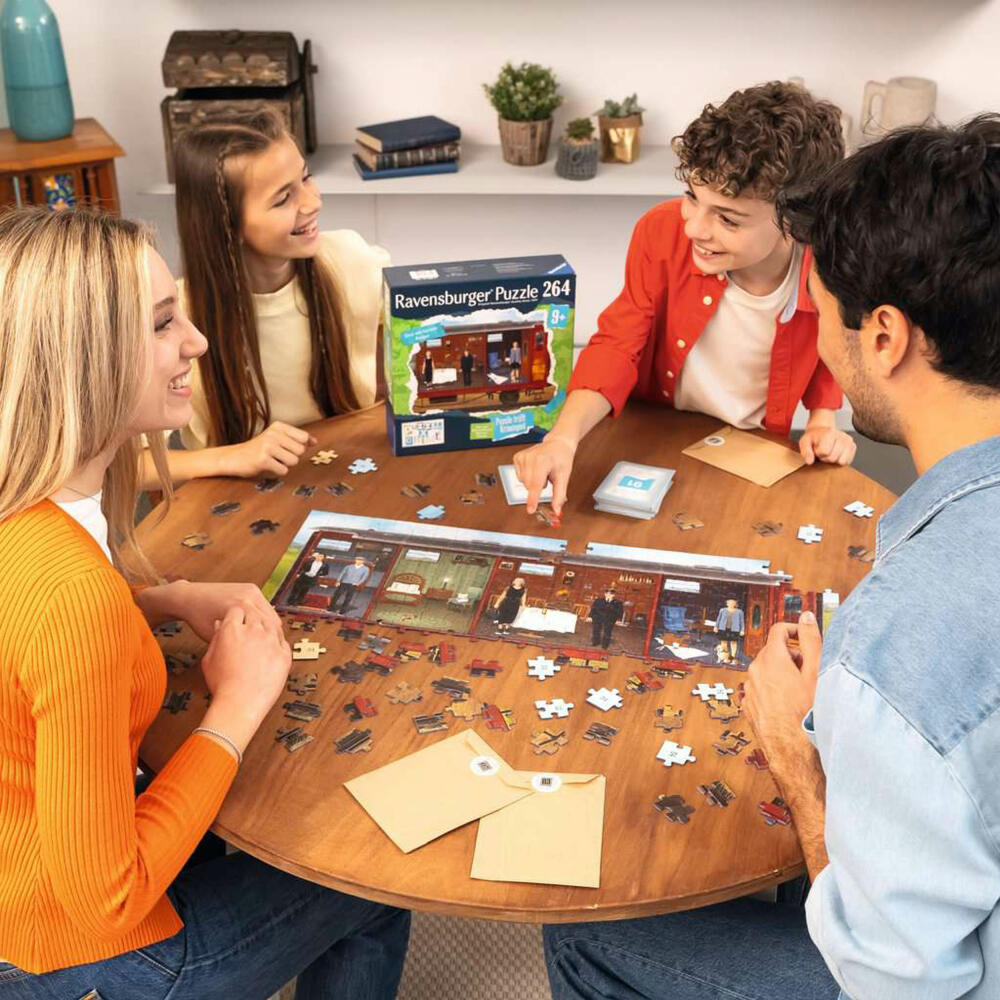 Ravensburger Puzzle X Crime: Das verlorene Feuer, Kinderpuzzle, Krimispiel, 264 Teile, ab 9 Jahren, 13380