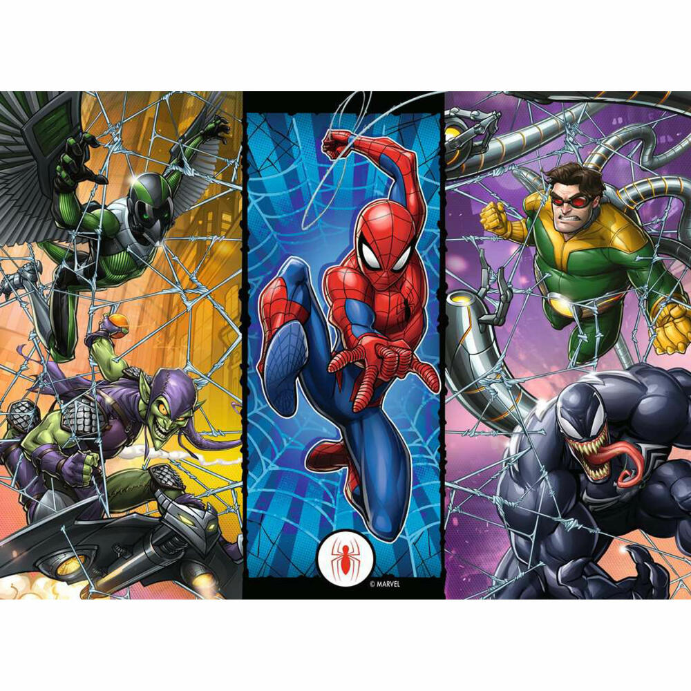 Ravensburger Die Welt von Spider-Man, 300 Teile XXL, Kinderpuzzle, Kinder Puzzle, ab 9 Jahren, 12001072