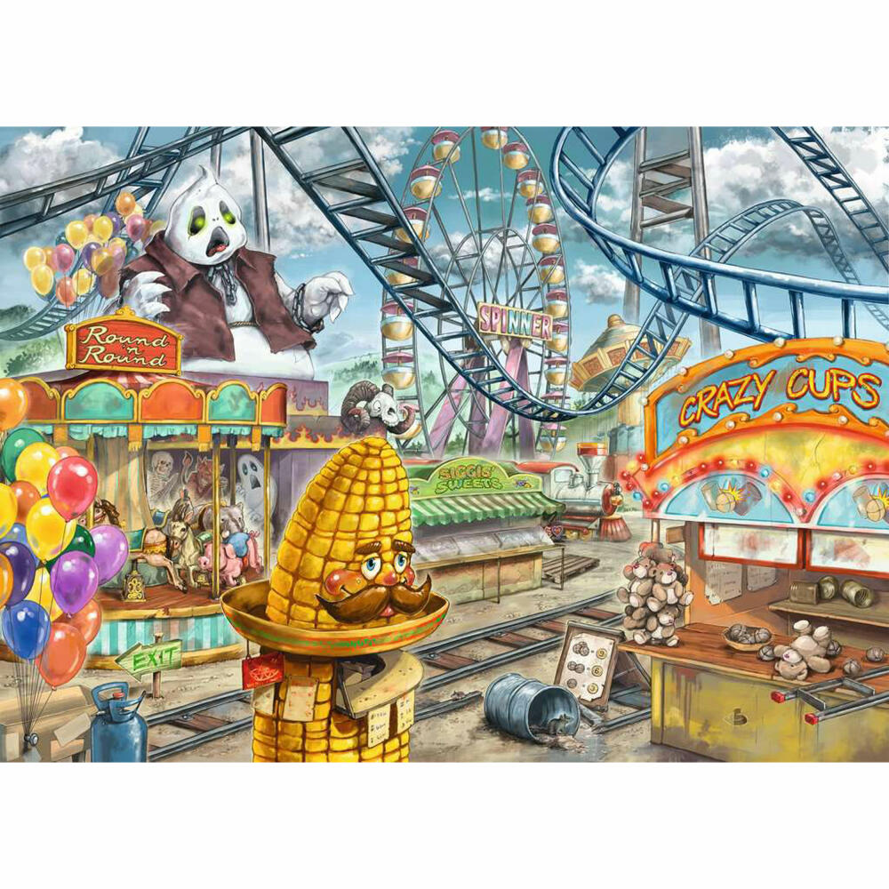 Ravensburger Kinderpuzzle EXIT Kids Im Freizeitpark, Puzzle, 368 Teile, 12926