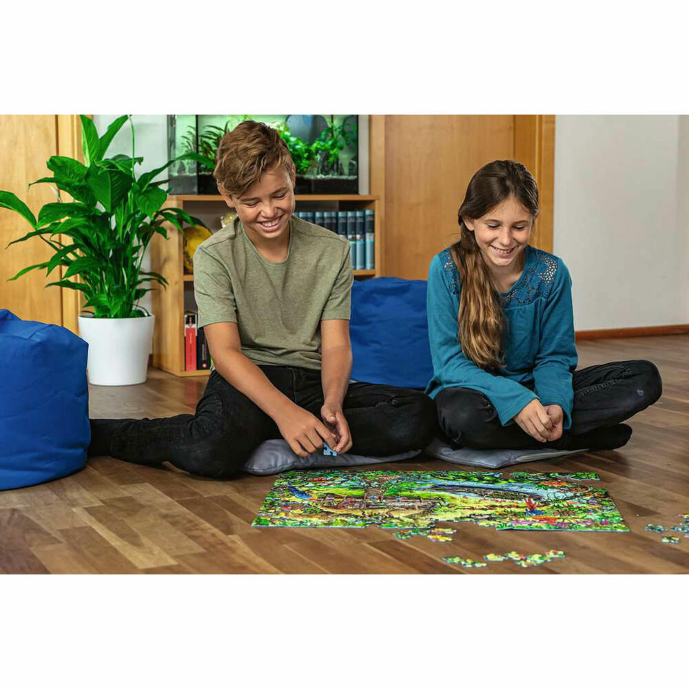 Ravensburger children's puzzle EXIT Kids The Jungle Expedition, Puzzle, 368 pieces, 12924