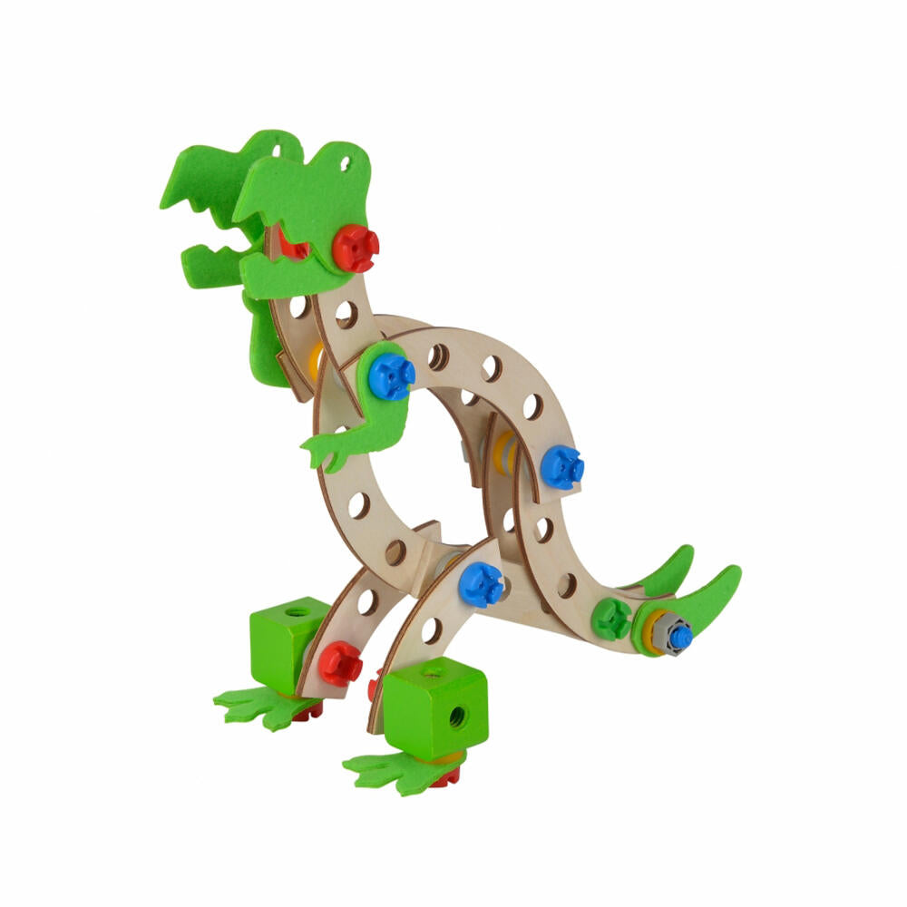 Eichhorn Constructor Dinosaur, 100 pcs., construction set, dino models, T-Rex, construction kit, 100039201