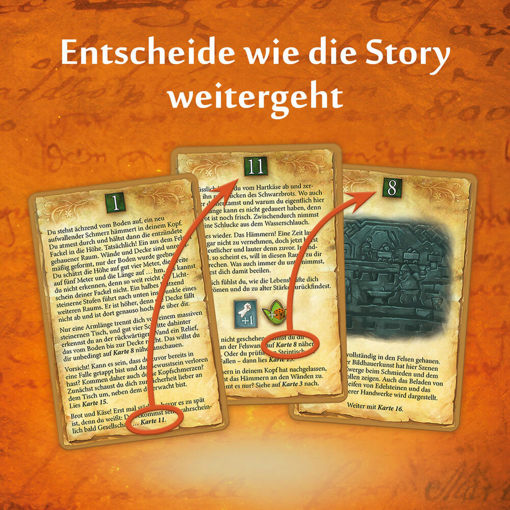 KOSMOS Andor StoryQuest - Dark Paths, Story Game, Adventure Game, Fantasy Role Playing Game, 698973