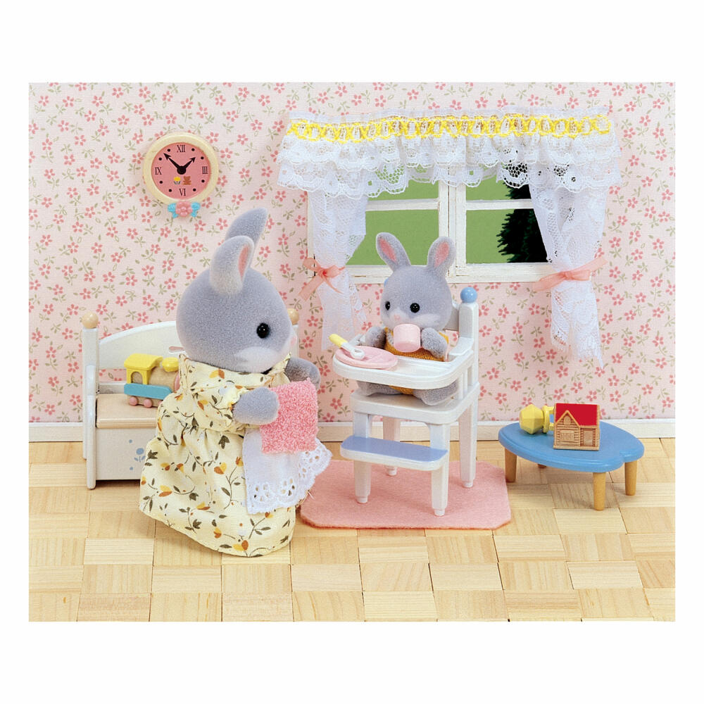 Sylvanian Families Baby High Chair, Baby Chair, Chair, Baby, High Chair, Furniture, Accessories, 5221