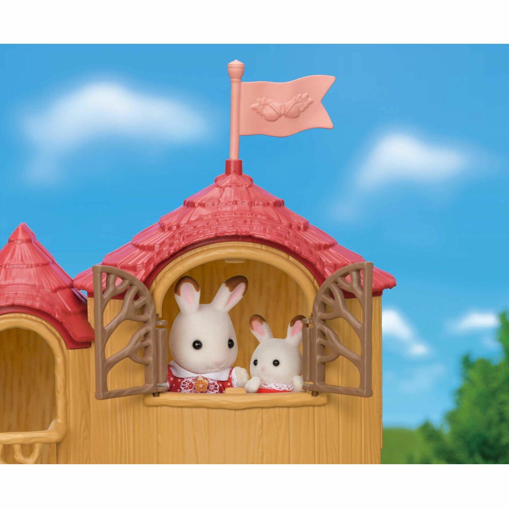 Sylvanian Families Adventure Treehouse, Tree Hut, Swing, Slide, Toys, Holiday, 5450