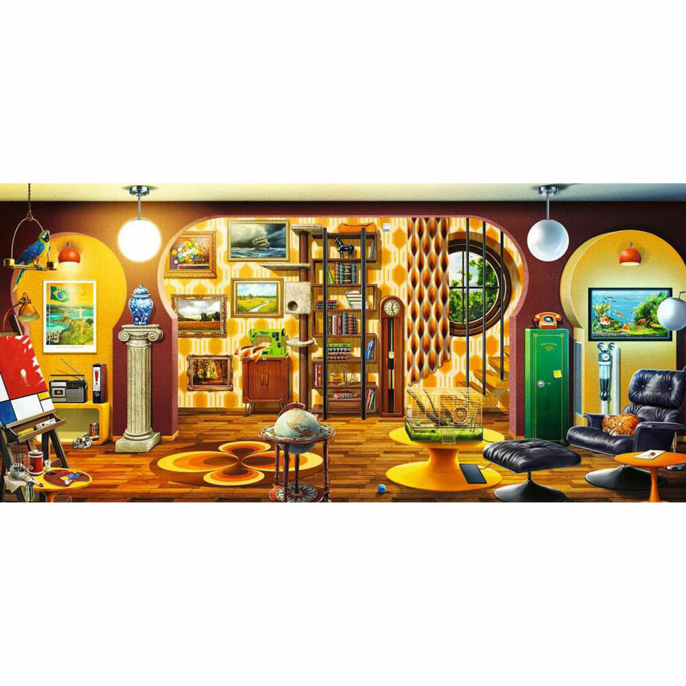 Ravensburger Puzzle X Crime Kids: Die geraubte Zeit, 264 Teile, Puzzle-Krimispiel, Kinder, ab 9 Jahre, 13393