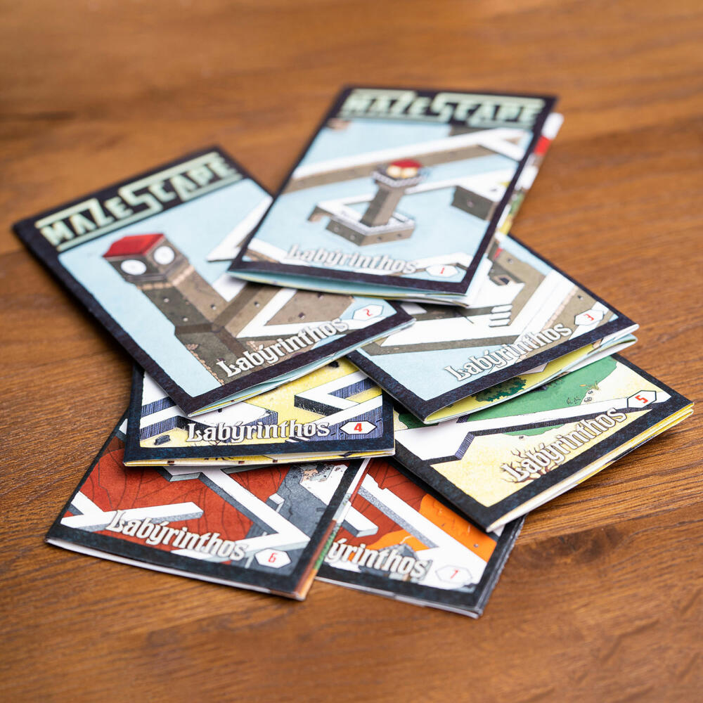 KOSMOS Mazescape Labyrinthos, Labyrinth-Spiel, Knobelspiel, Solo-Spiel, ab 8 Jahren, 693220