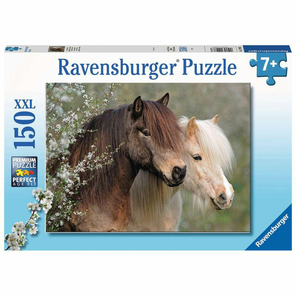 Ravensburger Children's Puzzle Beautiful Horses, Puzzle with XXL Pieces, 150 XXL Pieces, 12986