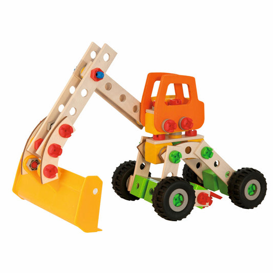 Eichhorn Constructor Radlader, Bausatz, Konstruktionsset, Konstruktionsspielzeug, Bagger, Bauen, Spielzeug, 100039057