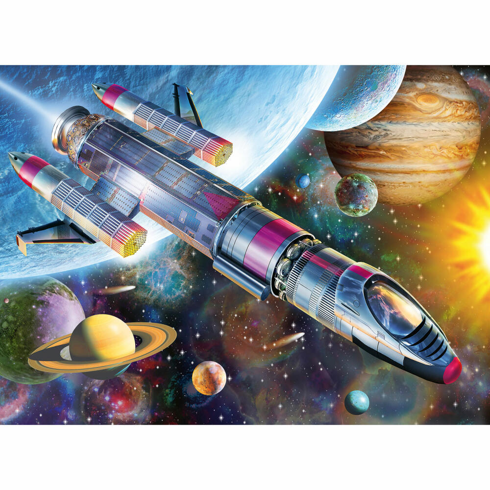 Ravensburger Mission in Space, Puzzle, Children's Puzzle, Children's Puzzles, 100 Pieces XXL, 12939