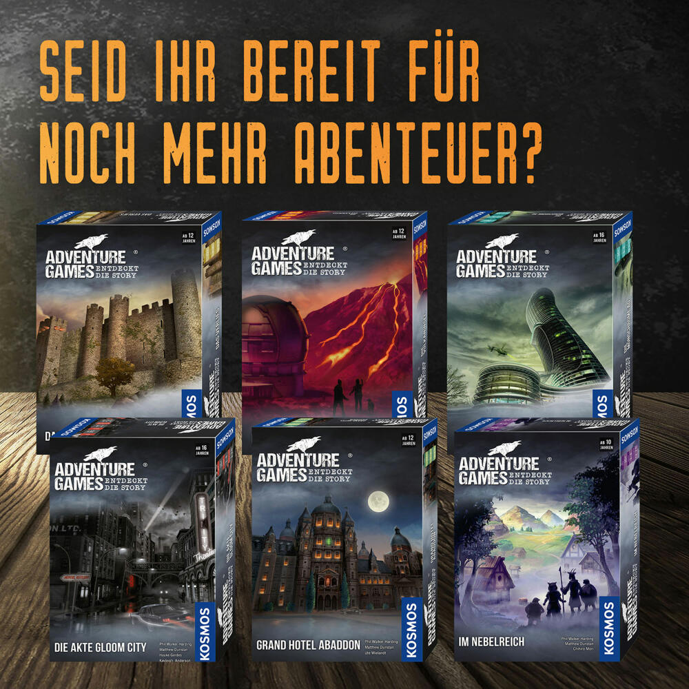 KOSMOS Adventure Games - In the Misty Realm, Board Game, Adventure Game, Cooperative Game, 695194