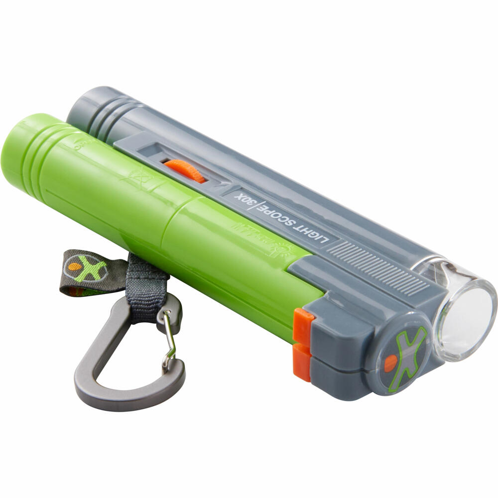 HABA Terra Kids Mikroskop, Taschenmikroskop, 30fach Vergrößerung, Kinder, ab 6 Jahren, 1305376001