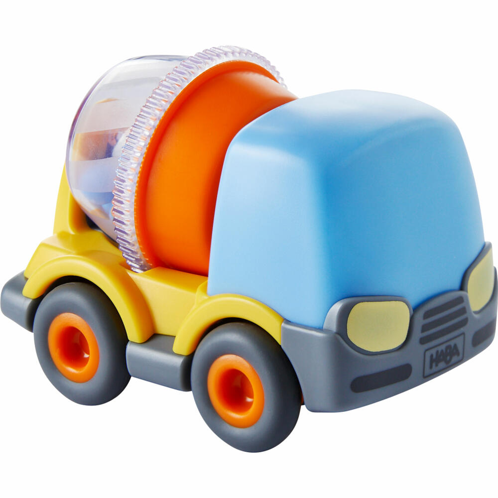 HABA Kullerbü - Betonmischer, Ergänzung Kugelbahn, Auto, Spielzeug, ab 2 Jahren, 1306915001