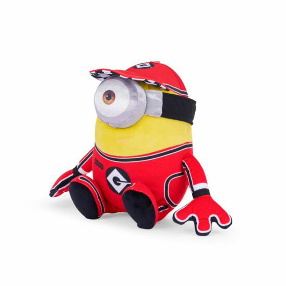 Schmidt Spiele Minions Pit Crew, Plush Toy, Cuddly Toy, Stuffed Toy, 25 cm, 42764