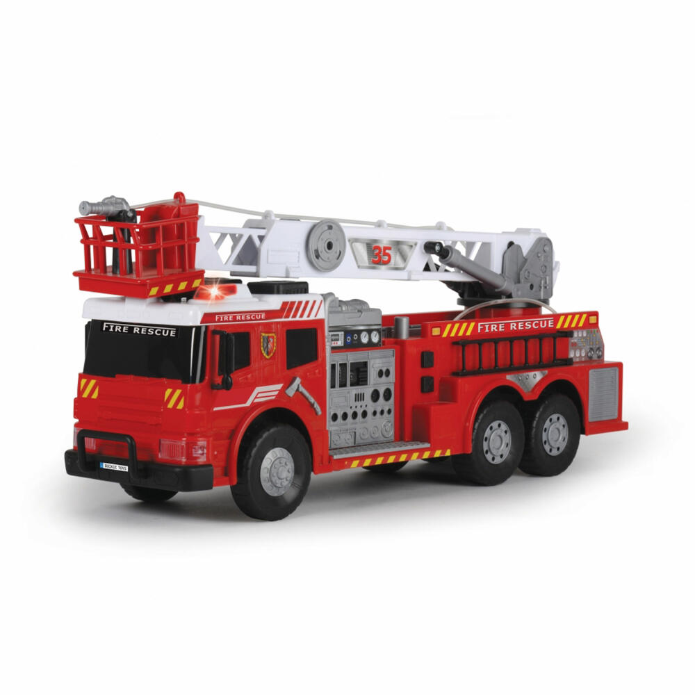 Dickie Toys Fire Brigade, Feuerwehrauto, Feuerwehr Auto, Spielzeug, Feuerwehrlöschzug, 203719015