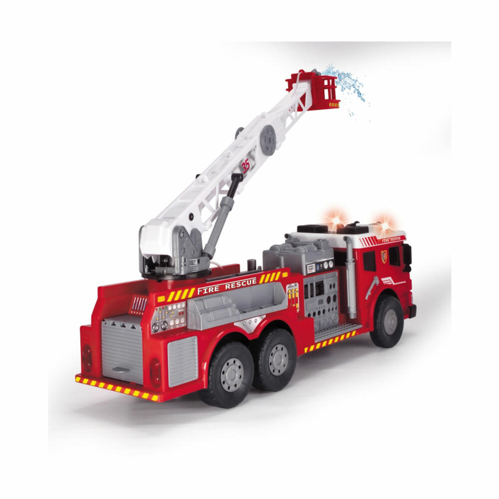 Dickie Toys Fire Brigade, Feuerwehrauto, Feuerwehr Auto, Spielzeug, Feuerwehrlöschzug, 203719015